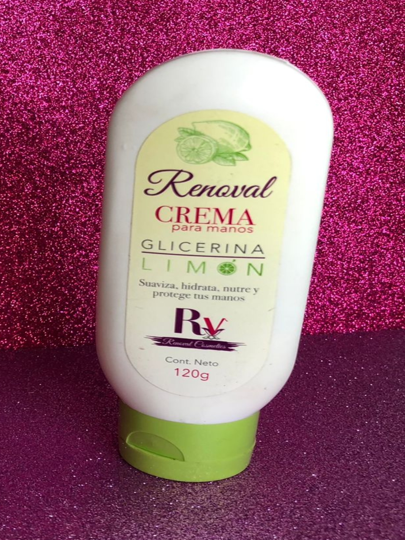 Crema Para Manos Con Glicerina Y Limón Renoval