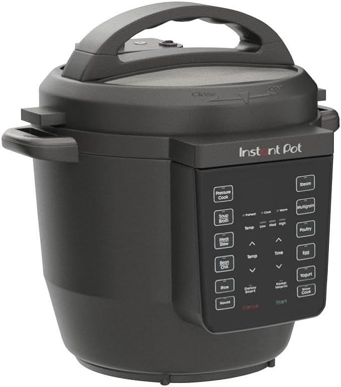 Instant Pot RIO, 7 en 1, olla de presión, olla de cocción lenta, olla de arroz, vaporizador, salteado, yogur y calentador, incluye aplicación con más de 800 recetas, 6 cuartos de galón