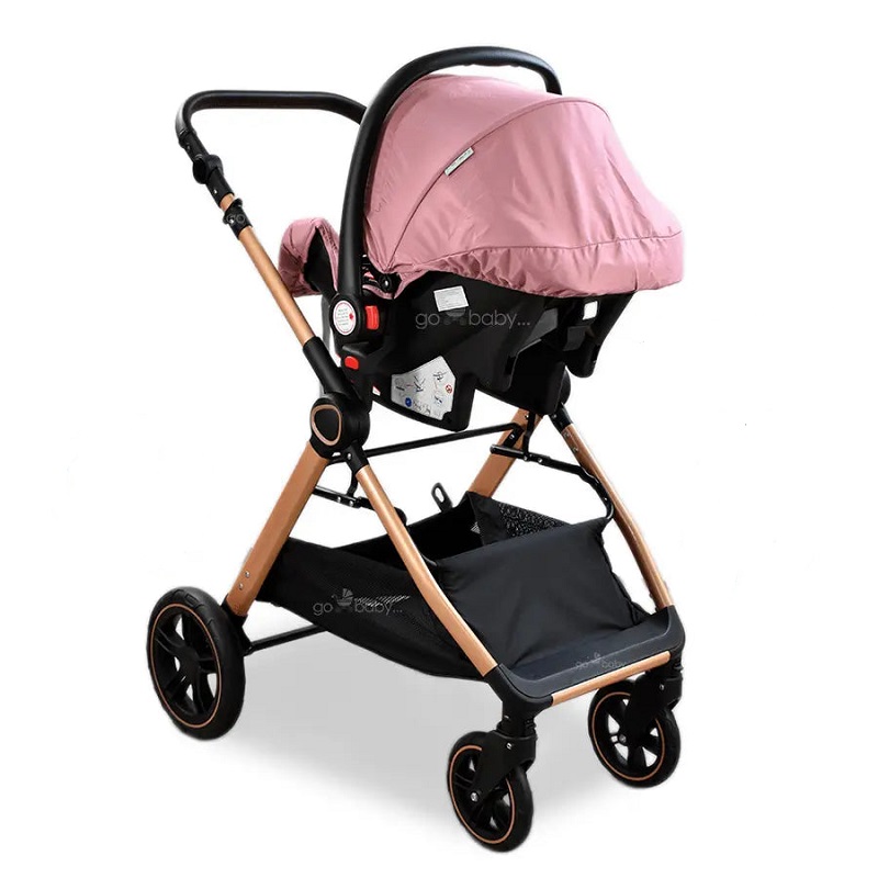 Carriola Portabebe CONFETY Aries Rosa.