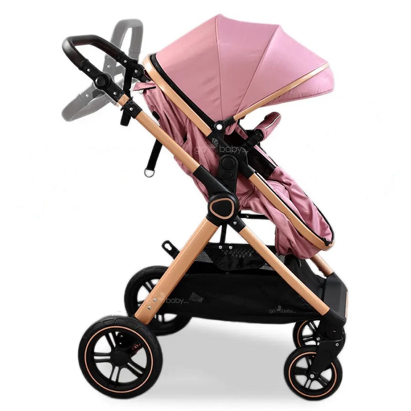 Carriola Portabebe CONFETY Aries Rosa.