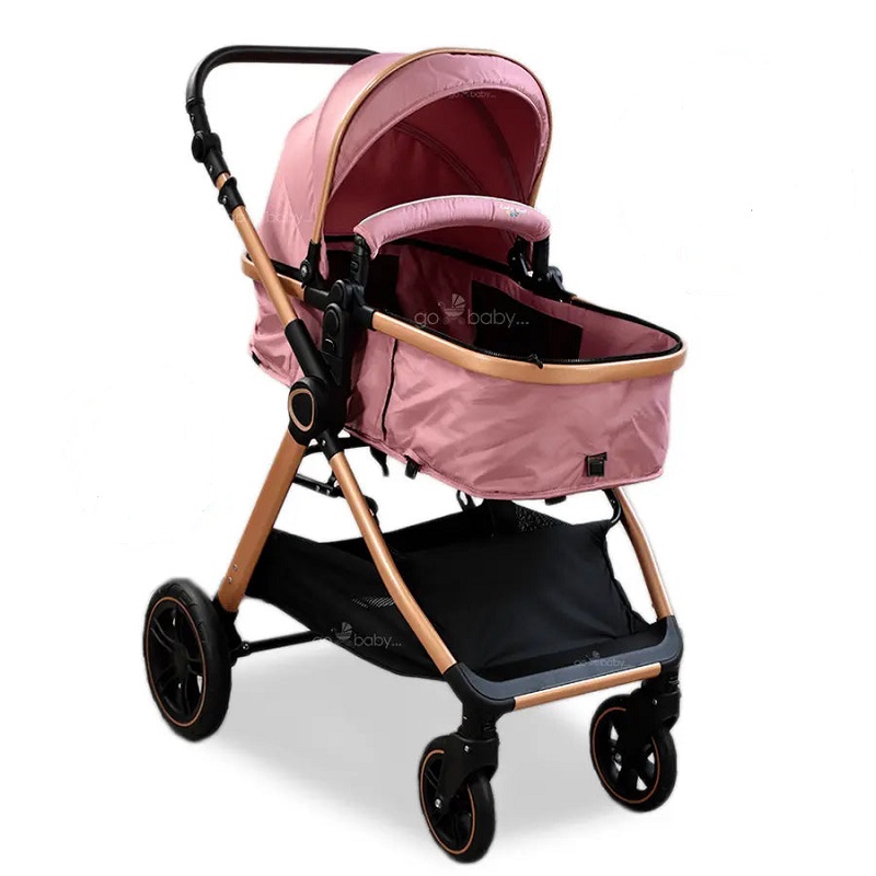 Carriola Portabebe CONFETY Aries Rosa.