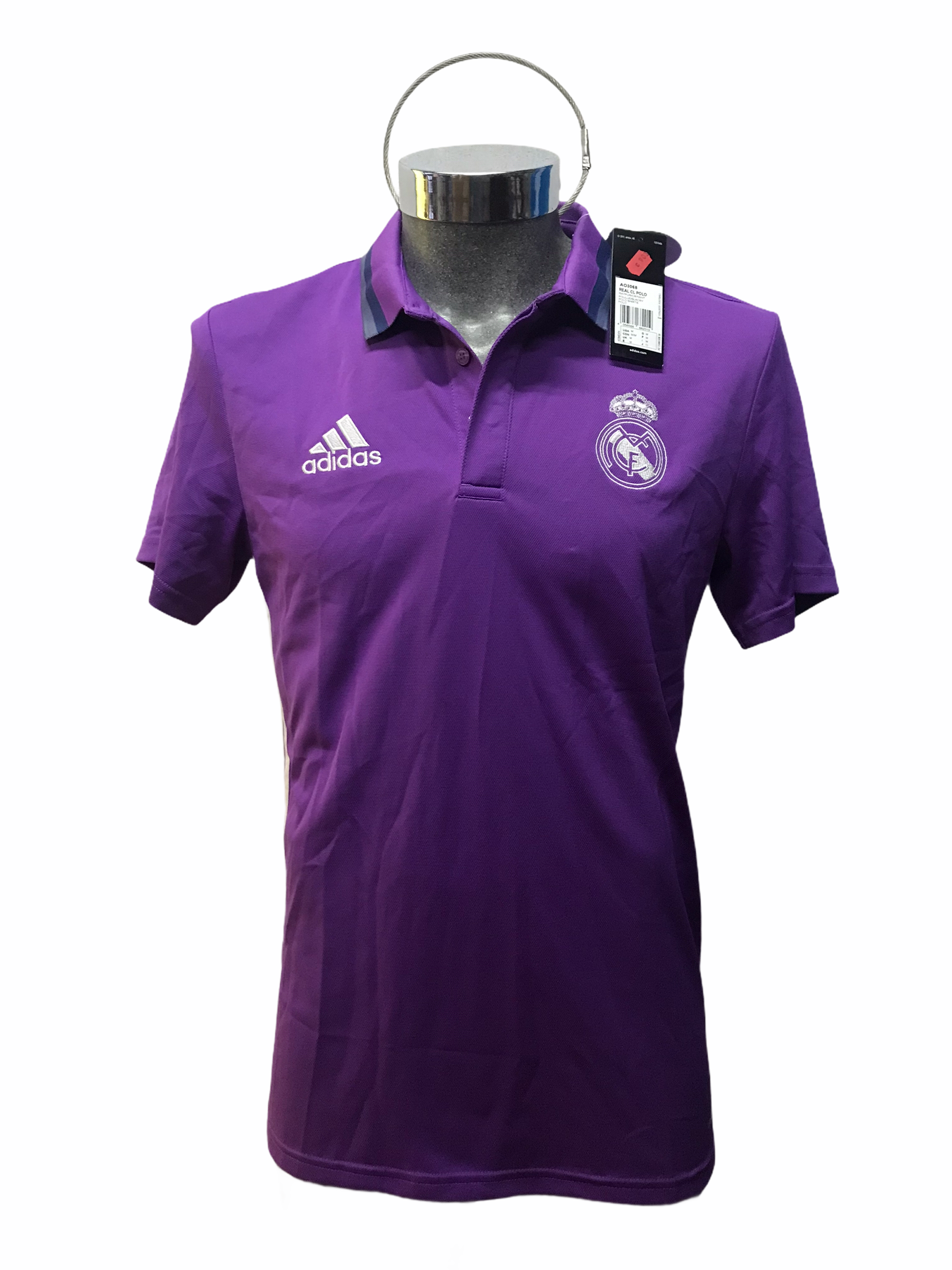 Playera polo Original Adidas del Real Madrid de España AO3068.
