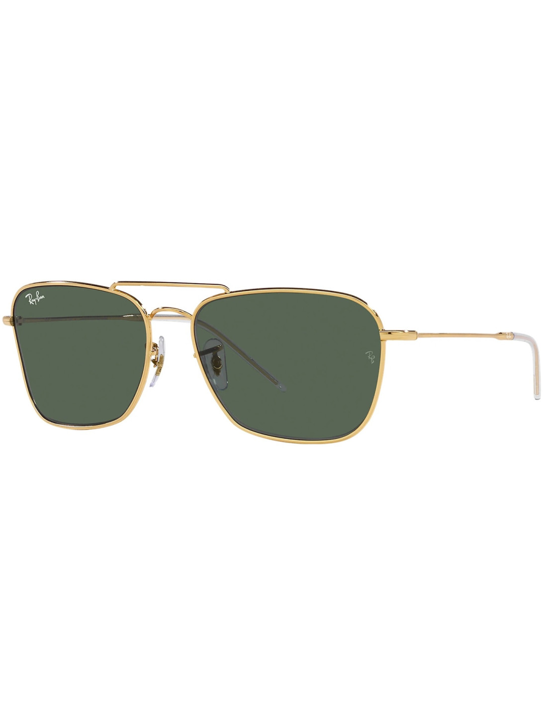 Lentes de sol Ray Ban RB0102s 001/VR Caravan Reverse G-15 Gold