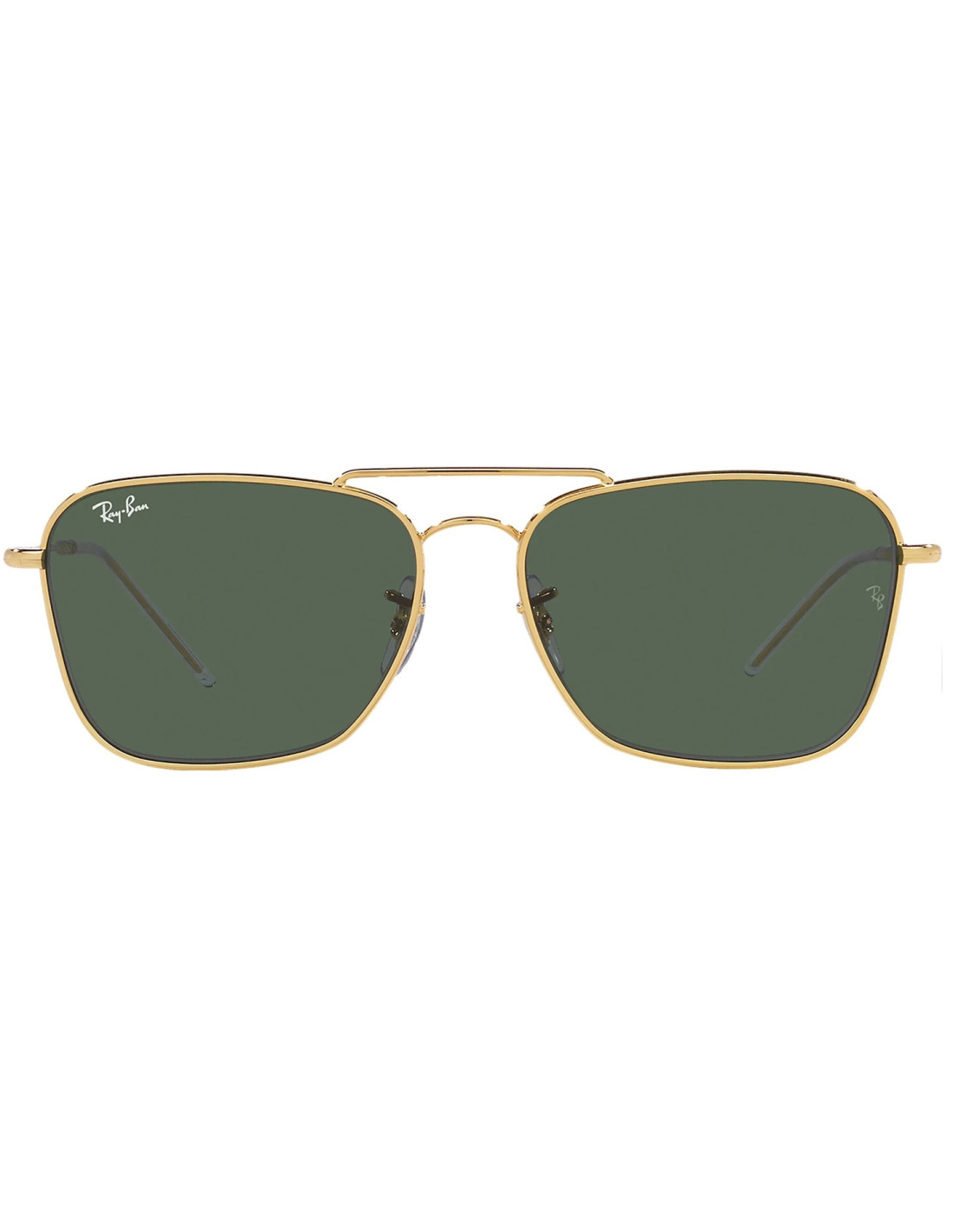 Lentes de sol Ray Ban RB0102s 001/VR Caravan Reverse G-15 Gold