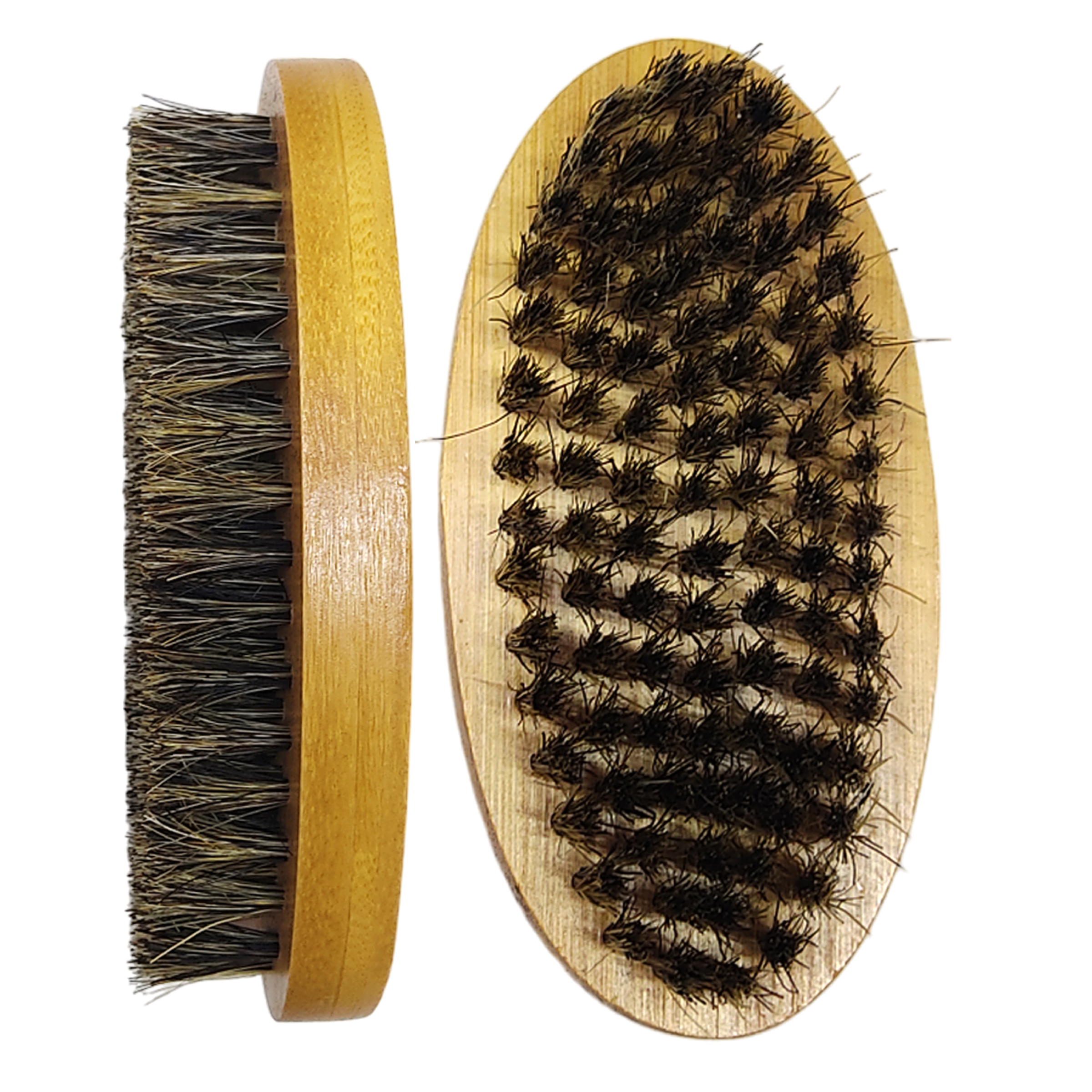 Kit de Peine Cepillo Profesional Barba Bigote Cerdas de Jabalí