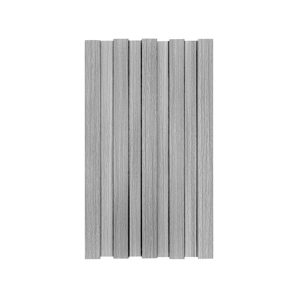 LAMBRIN DECORATIVO PREMIUM 3.4 M²  10 PZAS ESTILO MADERA COLOR GRIS .