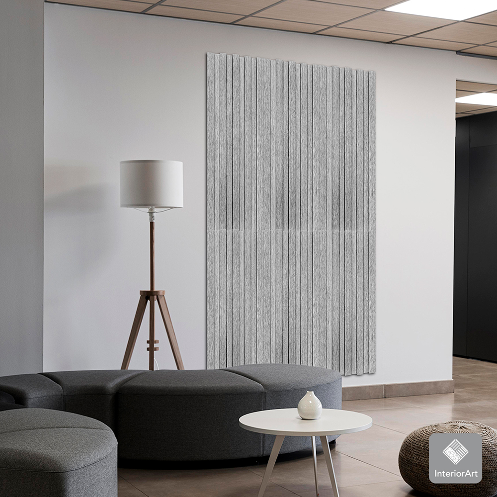 LAMBRIN DECORATIVO PREMIUM 3.4 M²  10 PZAS ESTILO MADERA COLOR GRIS .