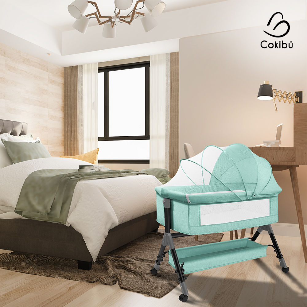 Cuna Moisés Para Bebé Con Mosquitero.