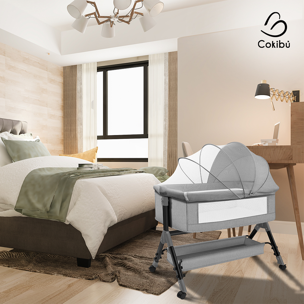 Cuna Moisés Para Bebé Con Mosquitero