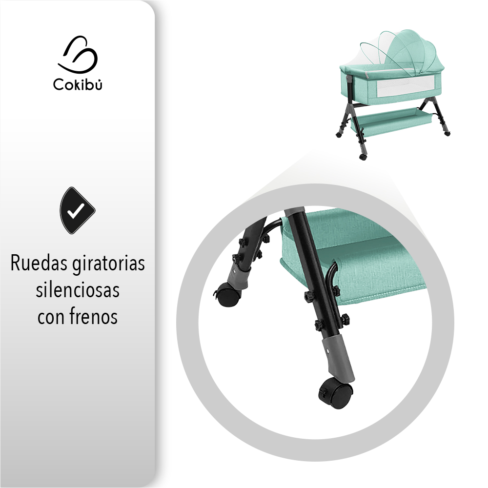 Cuna Moisés Para Bebé Con Mosquitero.