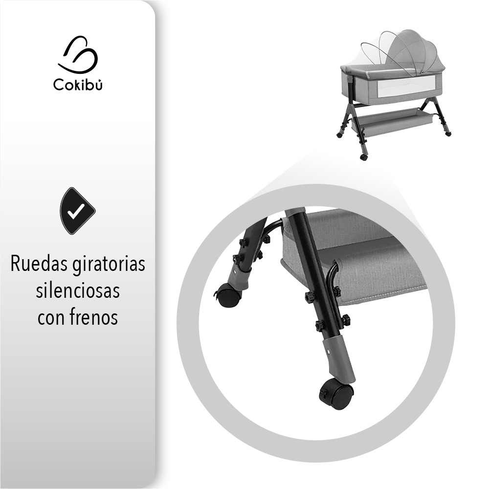 Cuna Moisés Para Bebé Con Mosquitero