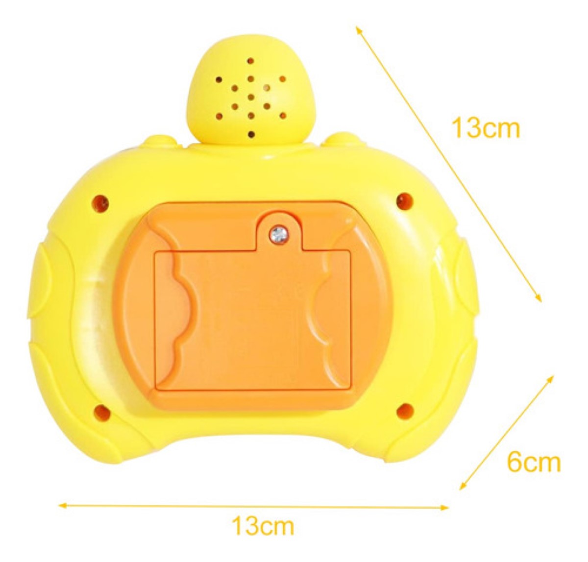 Juguete Quick Push Fidget Spinner Juguetes Antiestres Amarillo Pato