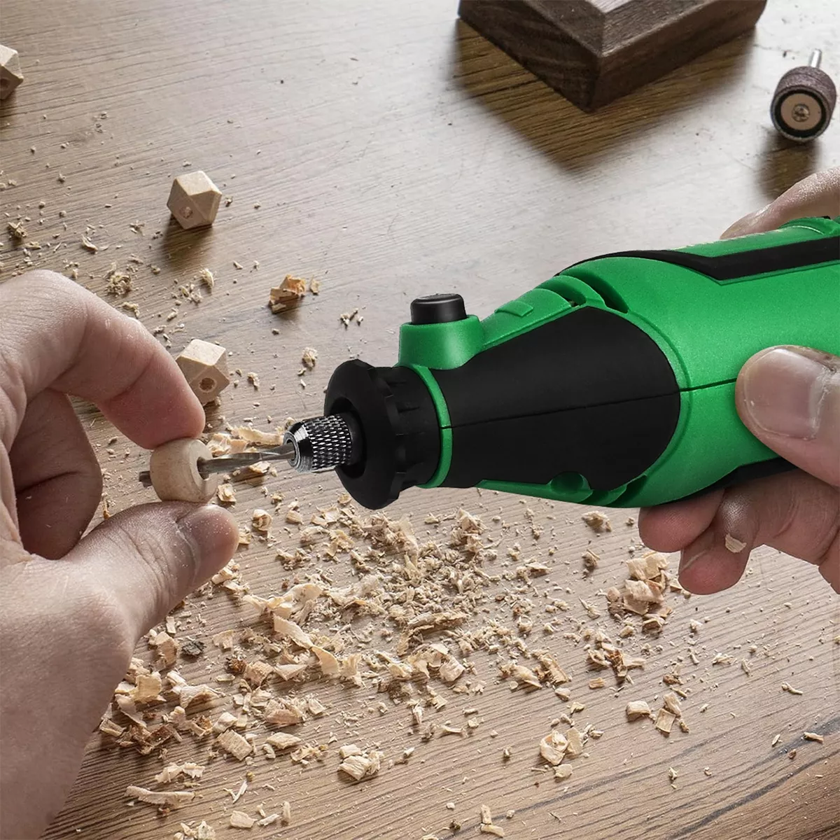 Mini Taladro Mototool Esmeril  Accesorios 210 Piezas