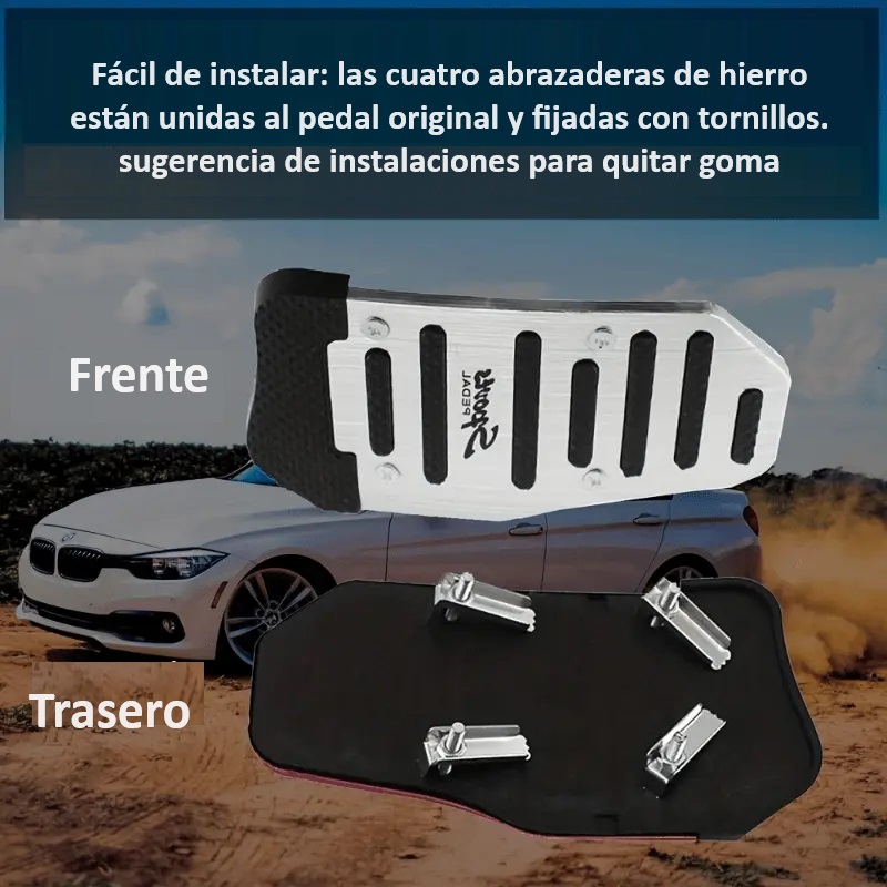 Set de Pedales para Automovil Automatico.