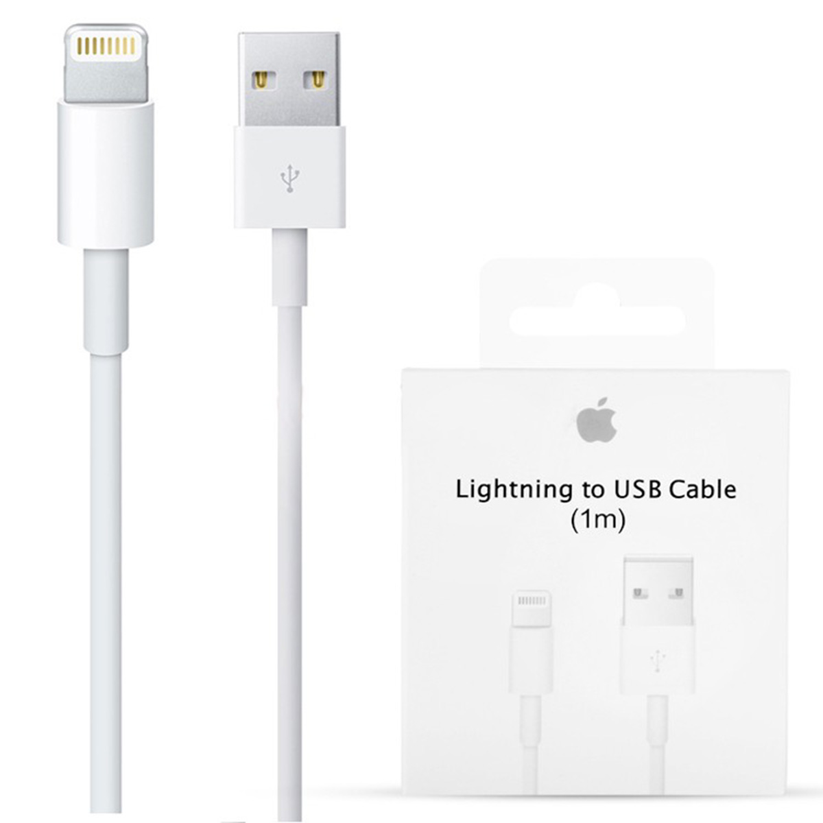 Cable Carga y Datos OEM iPhone Lightning 1m.