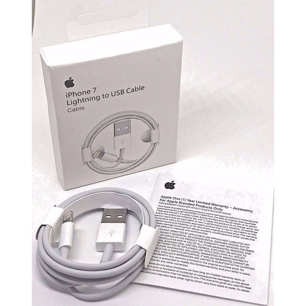 Cable Carga y Datos OEM iPhone Lightning 1m.