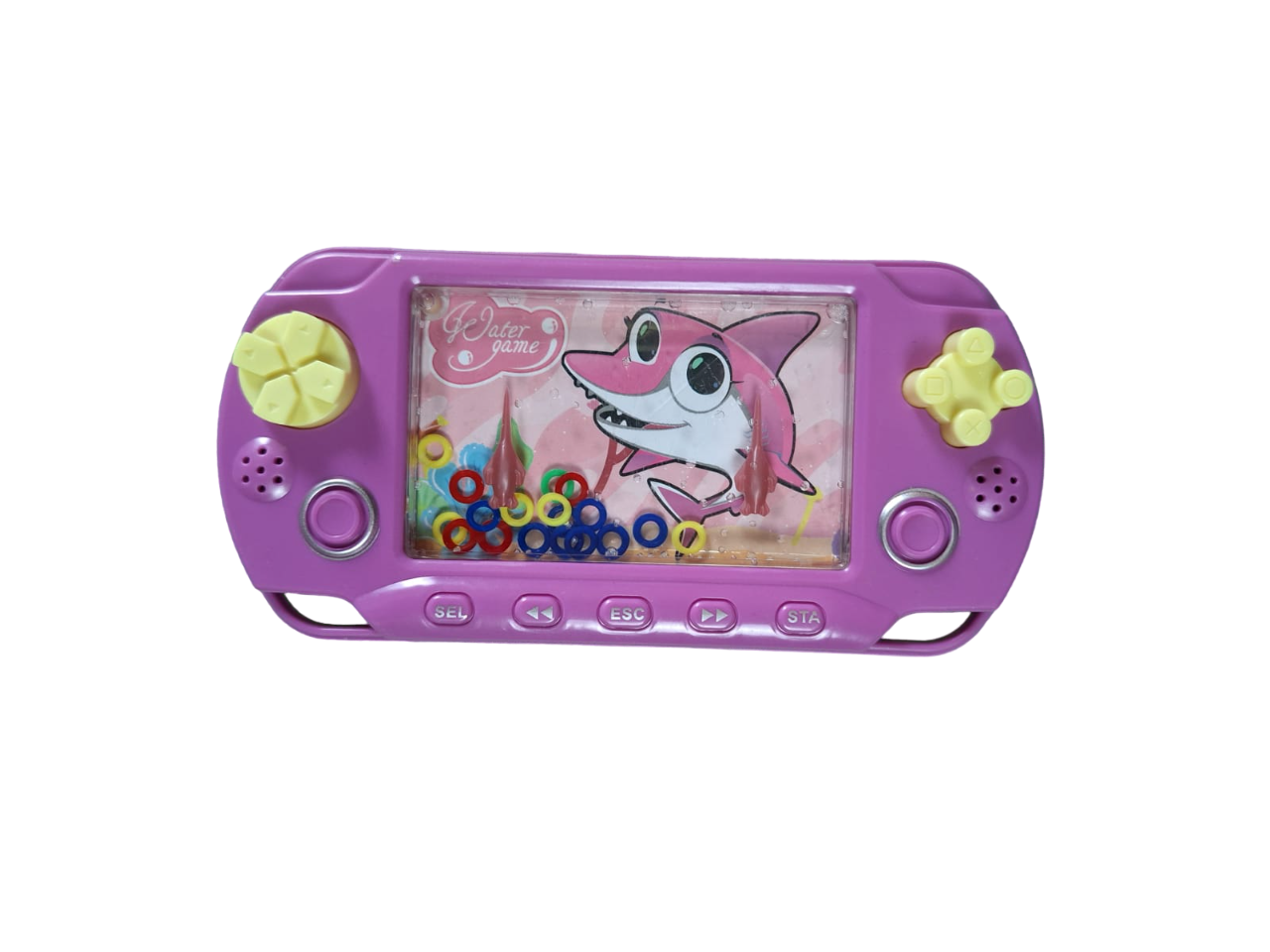 Juguetes De Agua Inserta Aros Juegos De Habilidad Color Morado Para Niños