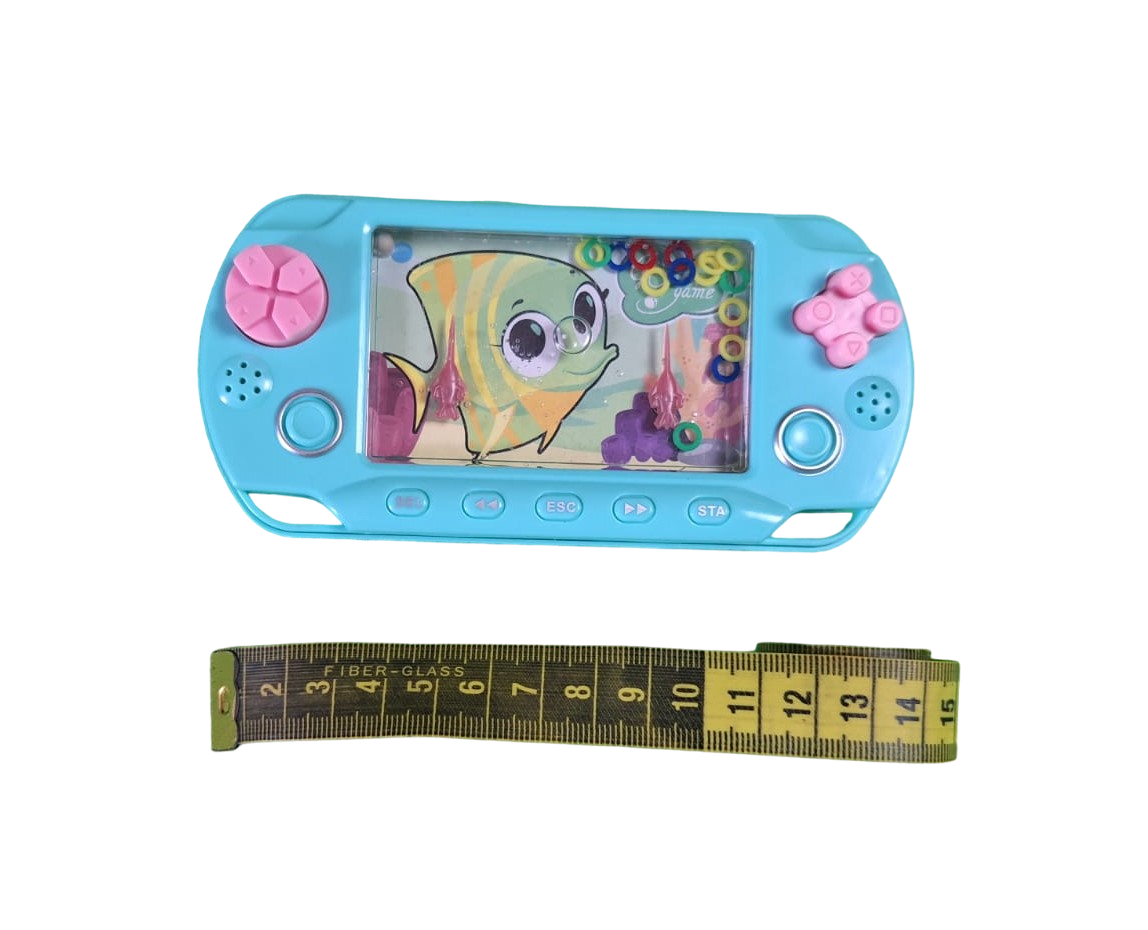 Juguetes De Agua Inserta Aros Juegos De Habilidad Color Azul Para Niños