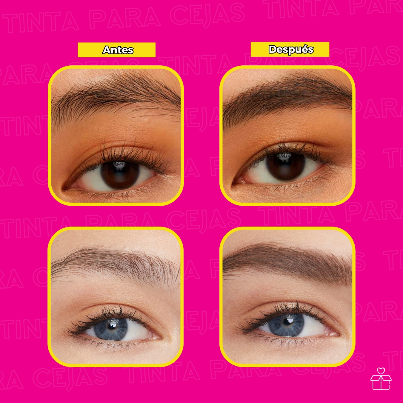 Pigmento Para Cejas Y Pestañas Profesional Indeleble Iconsig Café Oscuro.