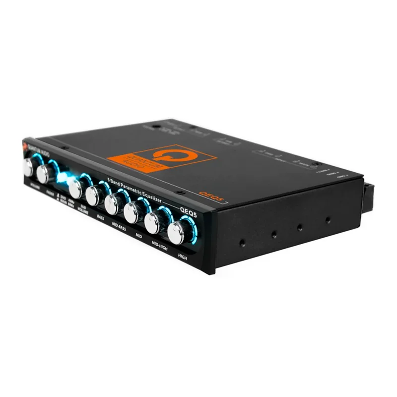 Ecualizador 5 Bandas Quantum Qeq5 8 Volts Max Ctrl Subwoofer