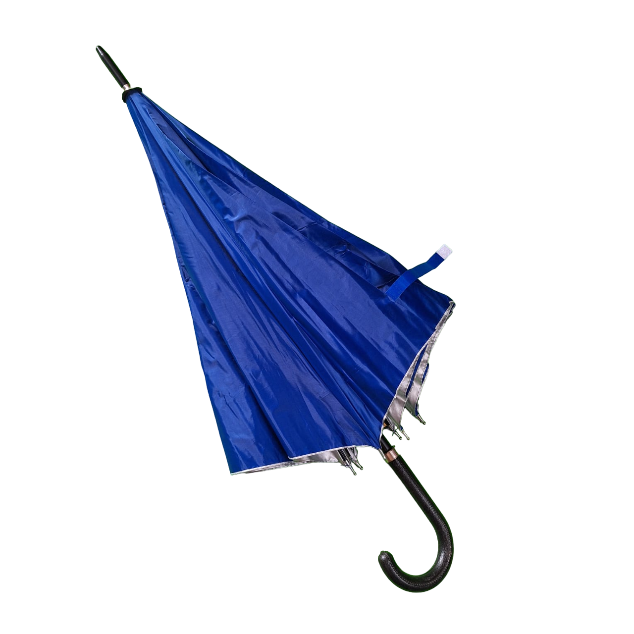 Sombrilla Paraguas Color Azul Extra Grande Reforzada De 8 Varillas