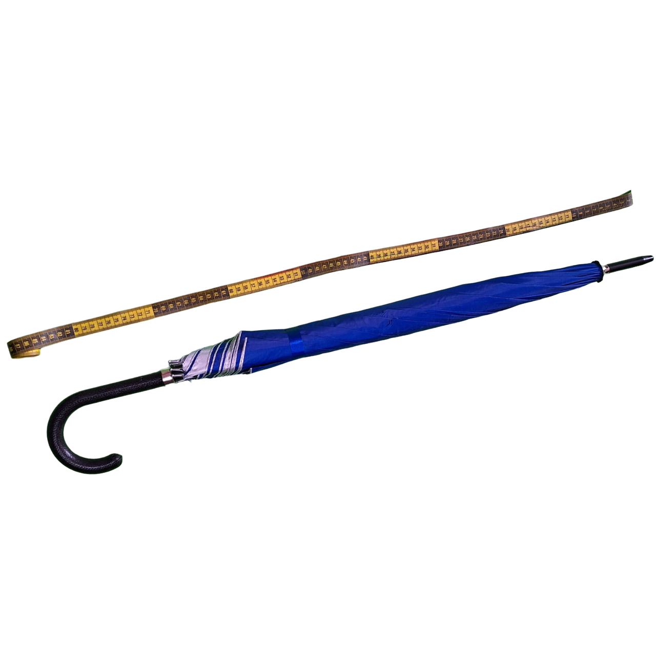 Sombrilla Paraguas Color Azul Extra Grande Reforzada De 8 Varillas