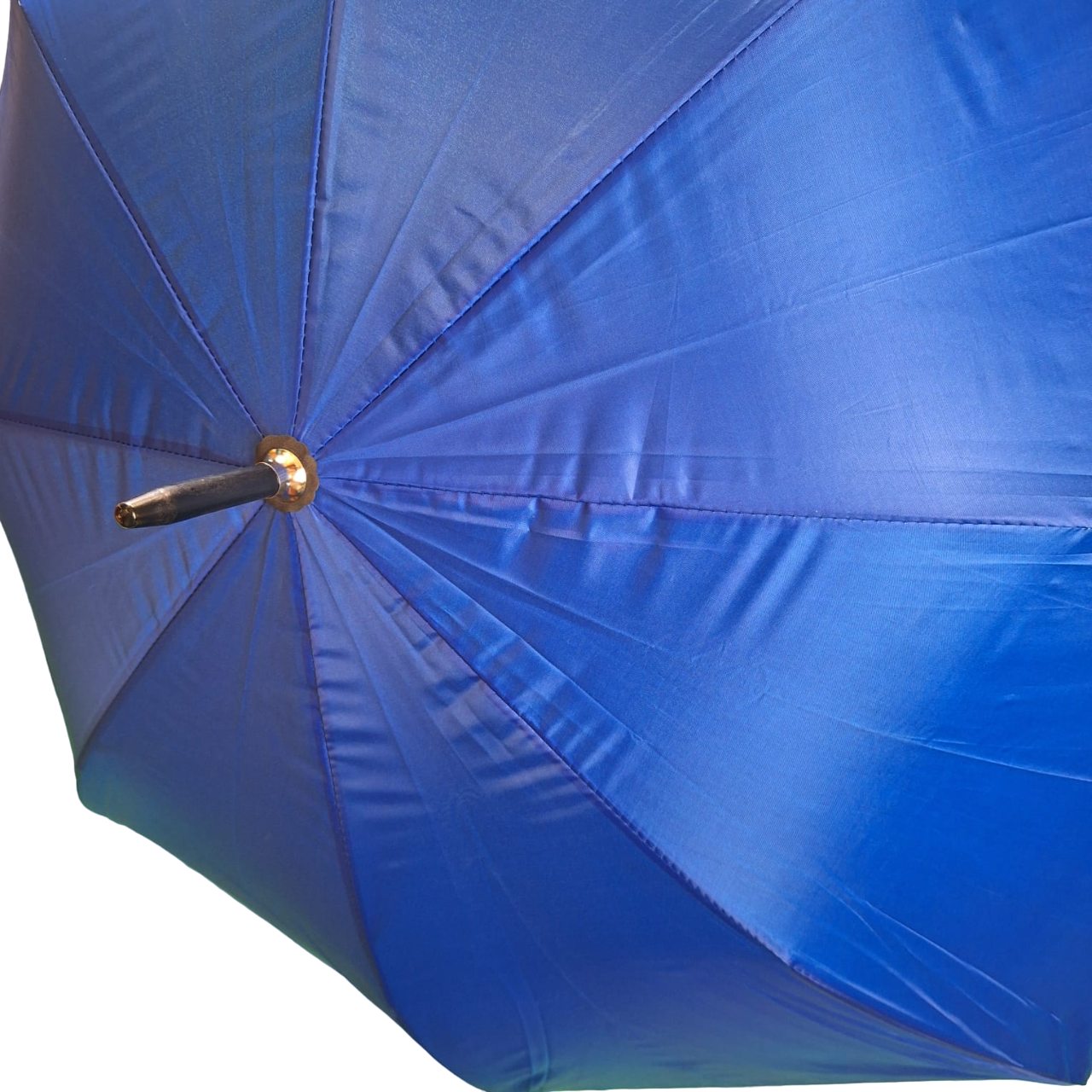 Sombrilla Paraguas Color Azul Extra Grande Reforzada De 8 Varillas