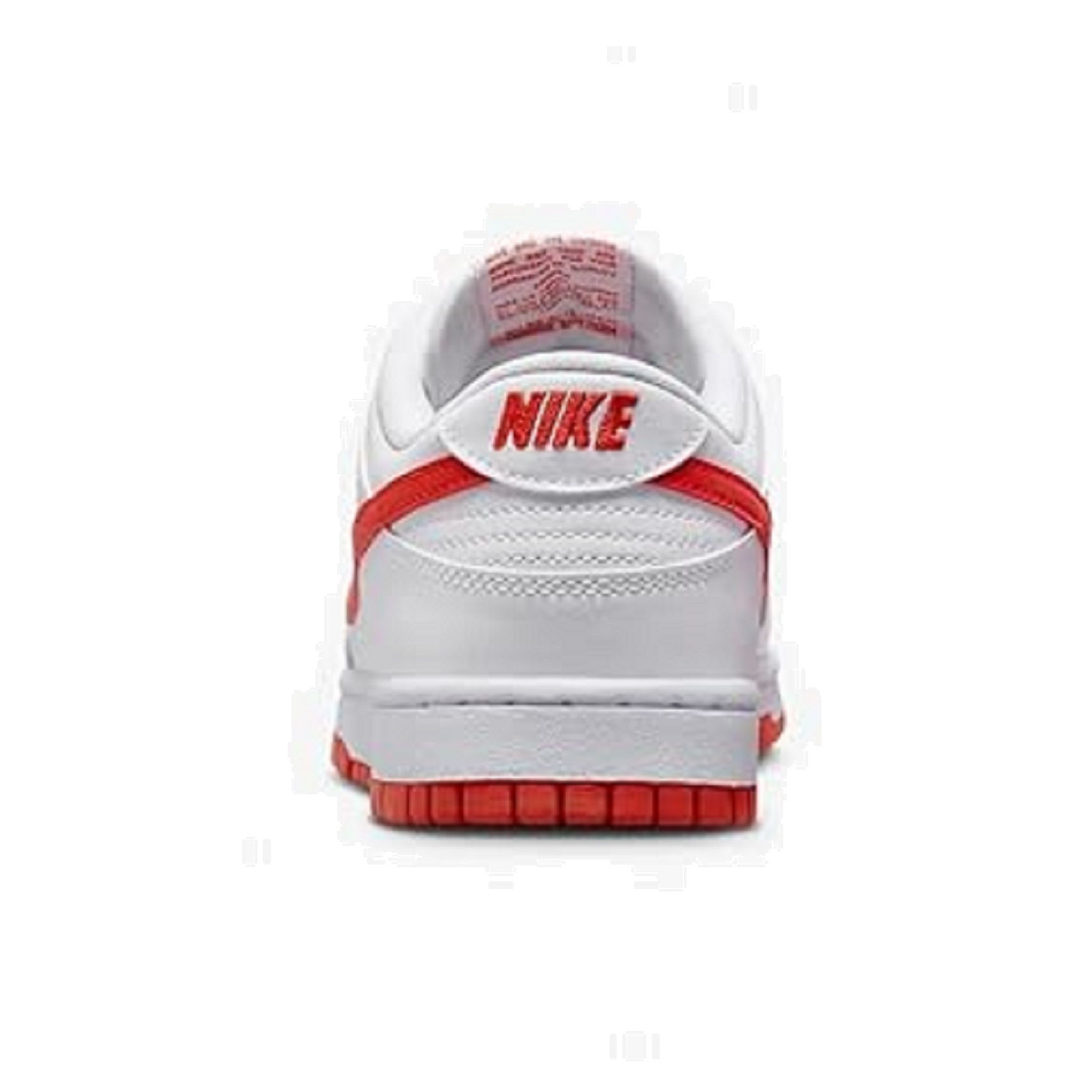 Tenis Nike Dunk Low Retro Blanco/rojo Basquetbol Hombre Talla #26