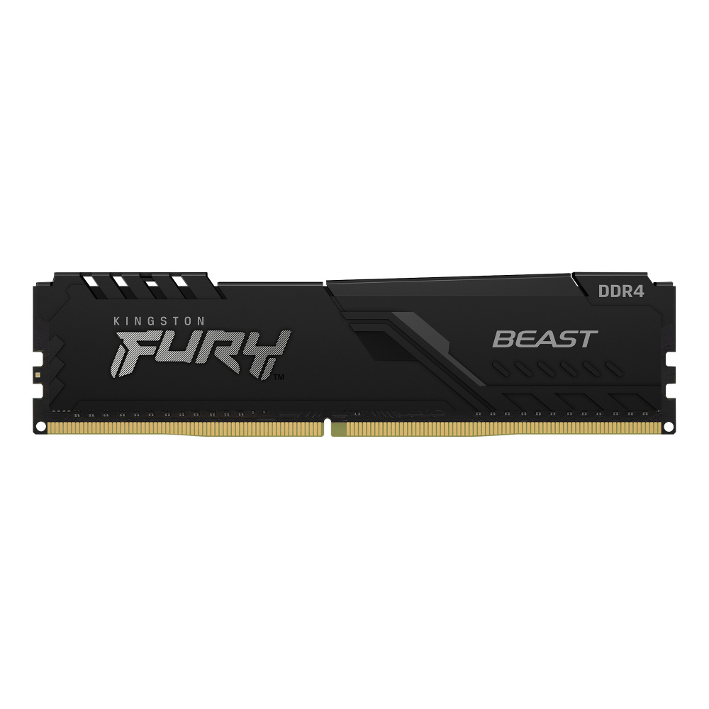 Memoria RAM Kingston FURY Beast DDR4, 3600MHz, 16GB, Non-ECC, CL18, XMP