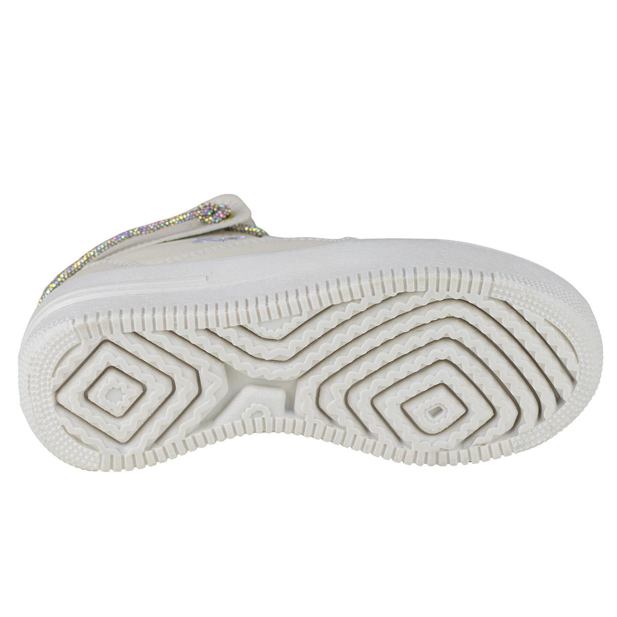 Tenis Sneaker Urbano De Mujer Suela Gruesa Shadow 3003 Latte