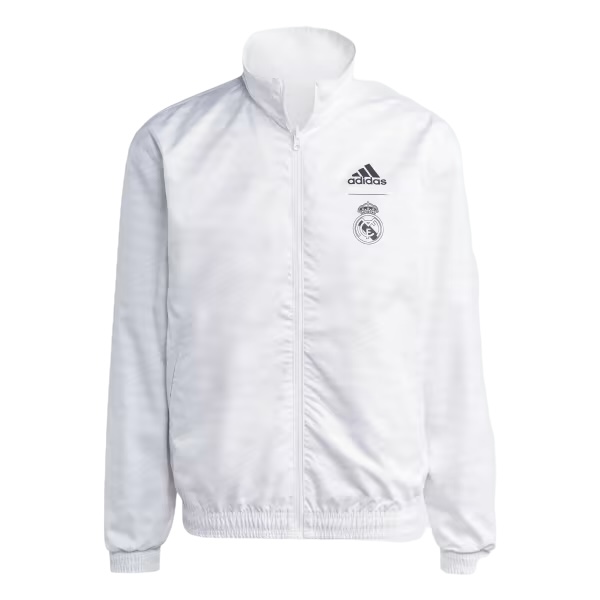Chamarra Original Adidas doble vista del Real Madrid de España HT6458