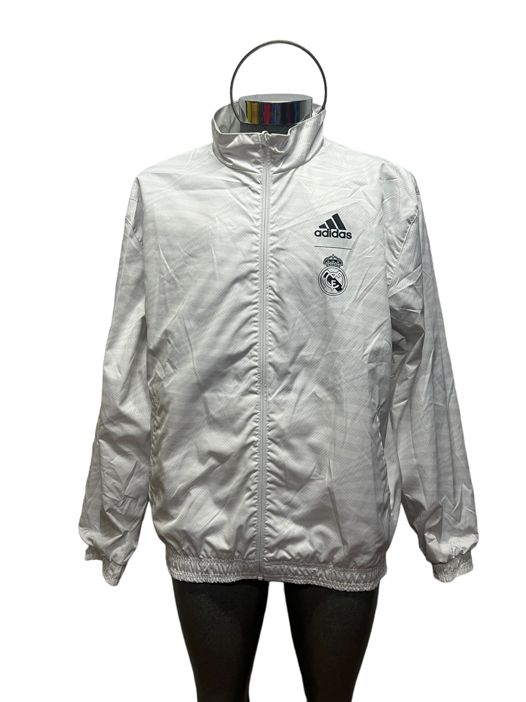 Chamarra Original Adidas doble vista del Real Madrid de España HT6458