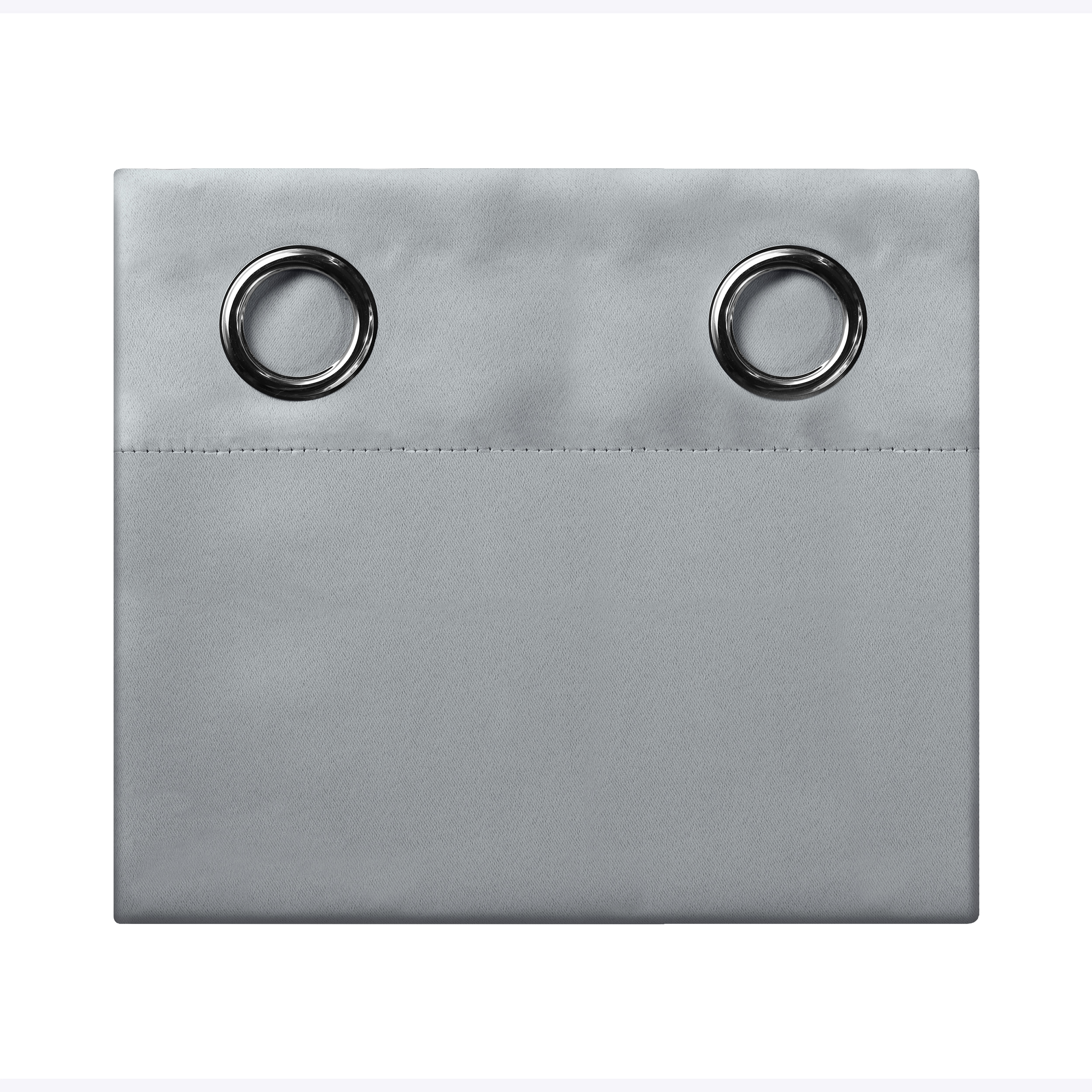 Cortinas Blackout Plateado Corta Térmico Lisa 95% Bloqueo Luz