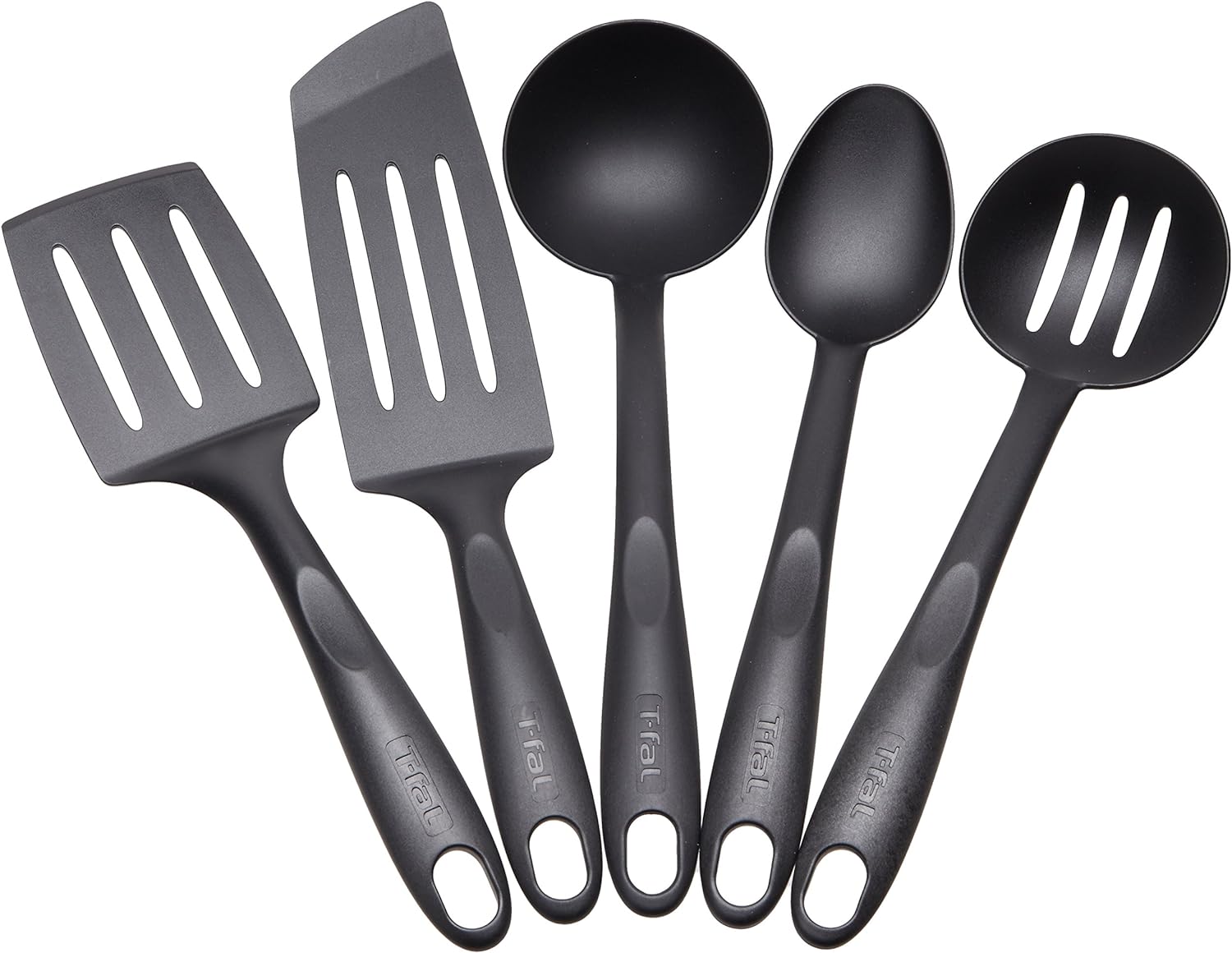 Juego de 5 utensilios de cocina blister t-fal.