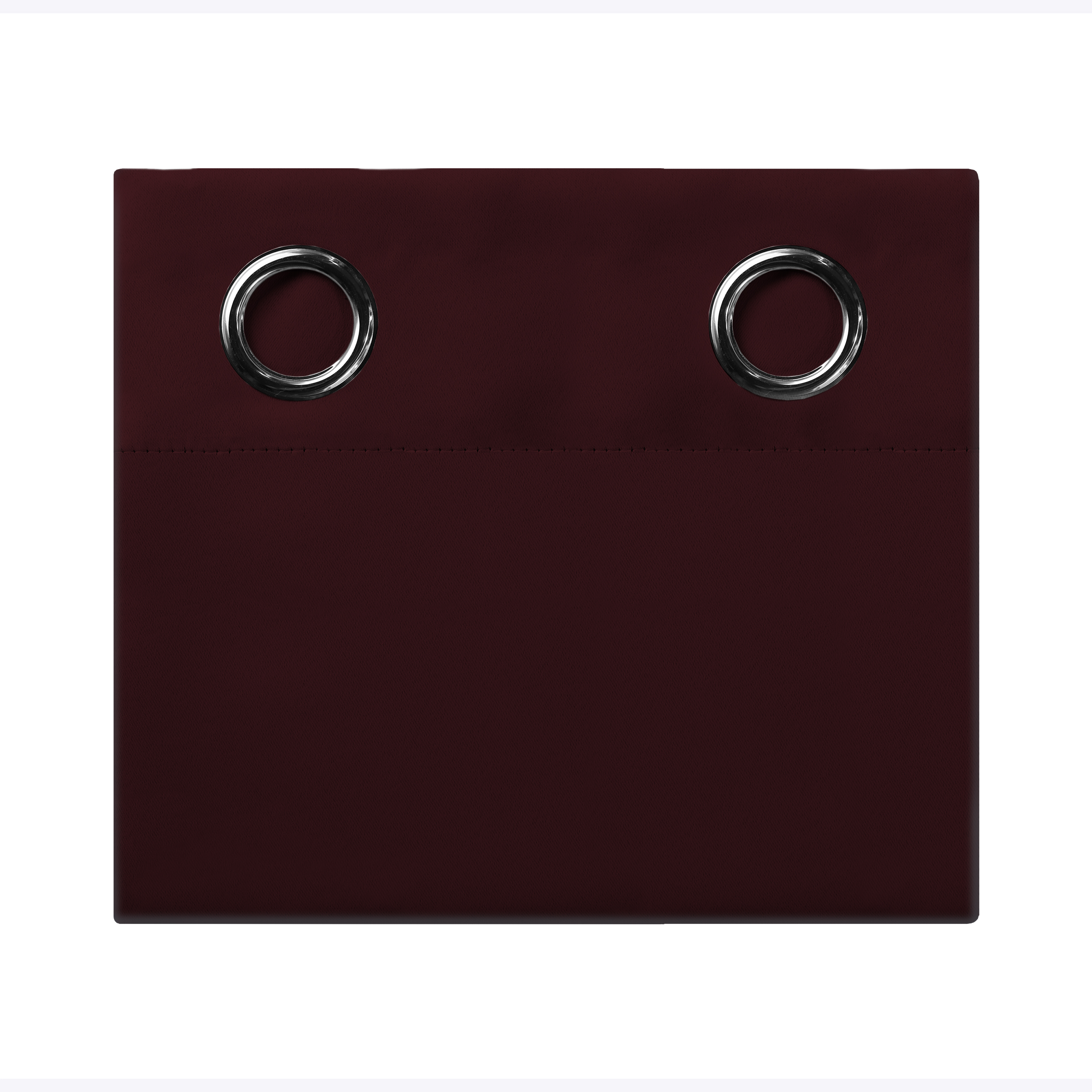 Cortinas Blackout Guinda Térmico Largas Lisa Opaca 95% Bloqueo Luz .