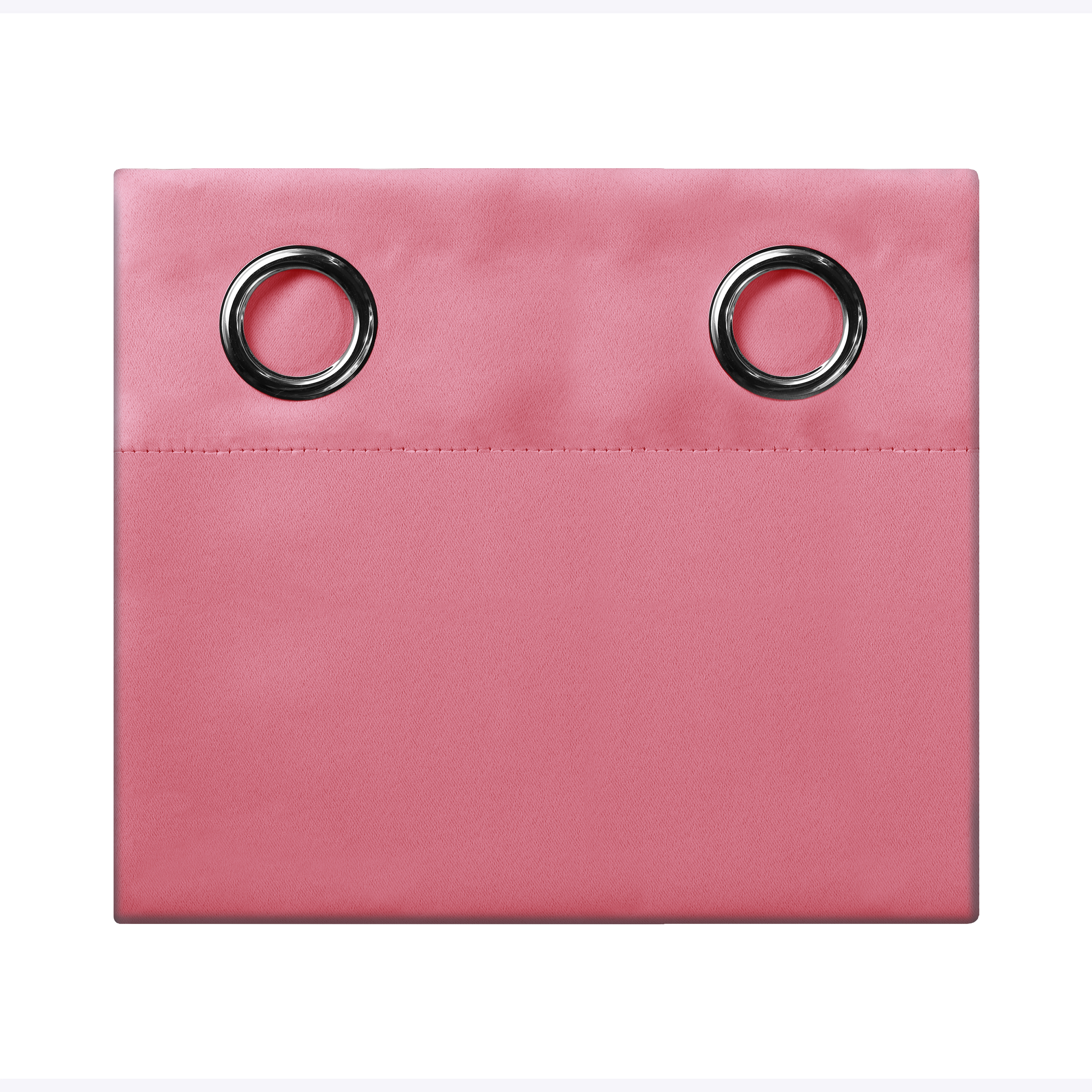 Cortinas Blackout Rosa Térmico Largas Lisa Opaca 95% Bloqueo Luz .