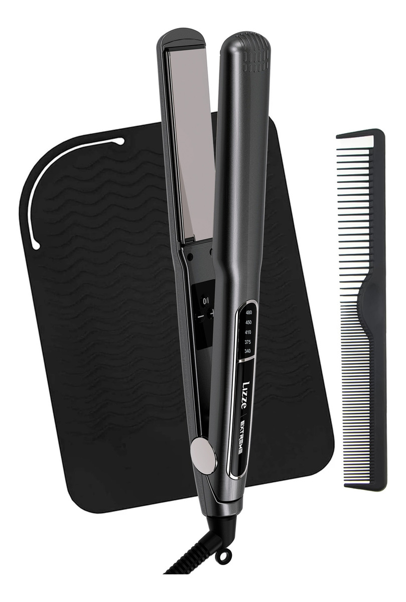 Plancha Lizze Extreme Original + Tapete Termico Protector Silicona