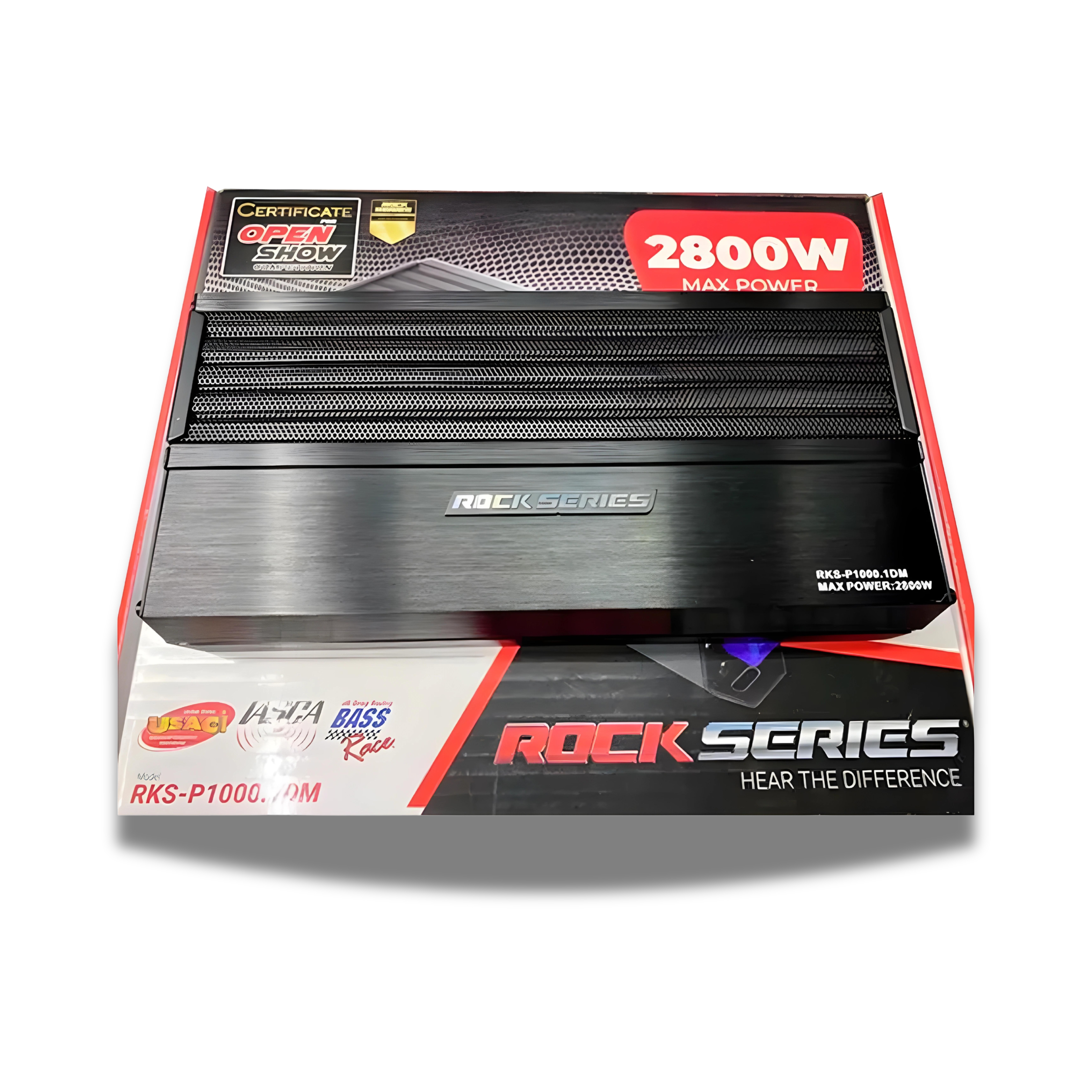 Amplificador Digital Monoblock Rock Series RKS-P1000.1DM: Potencia y Rendimiento en un Diseño Compacto