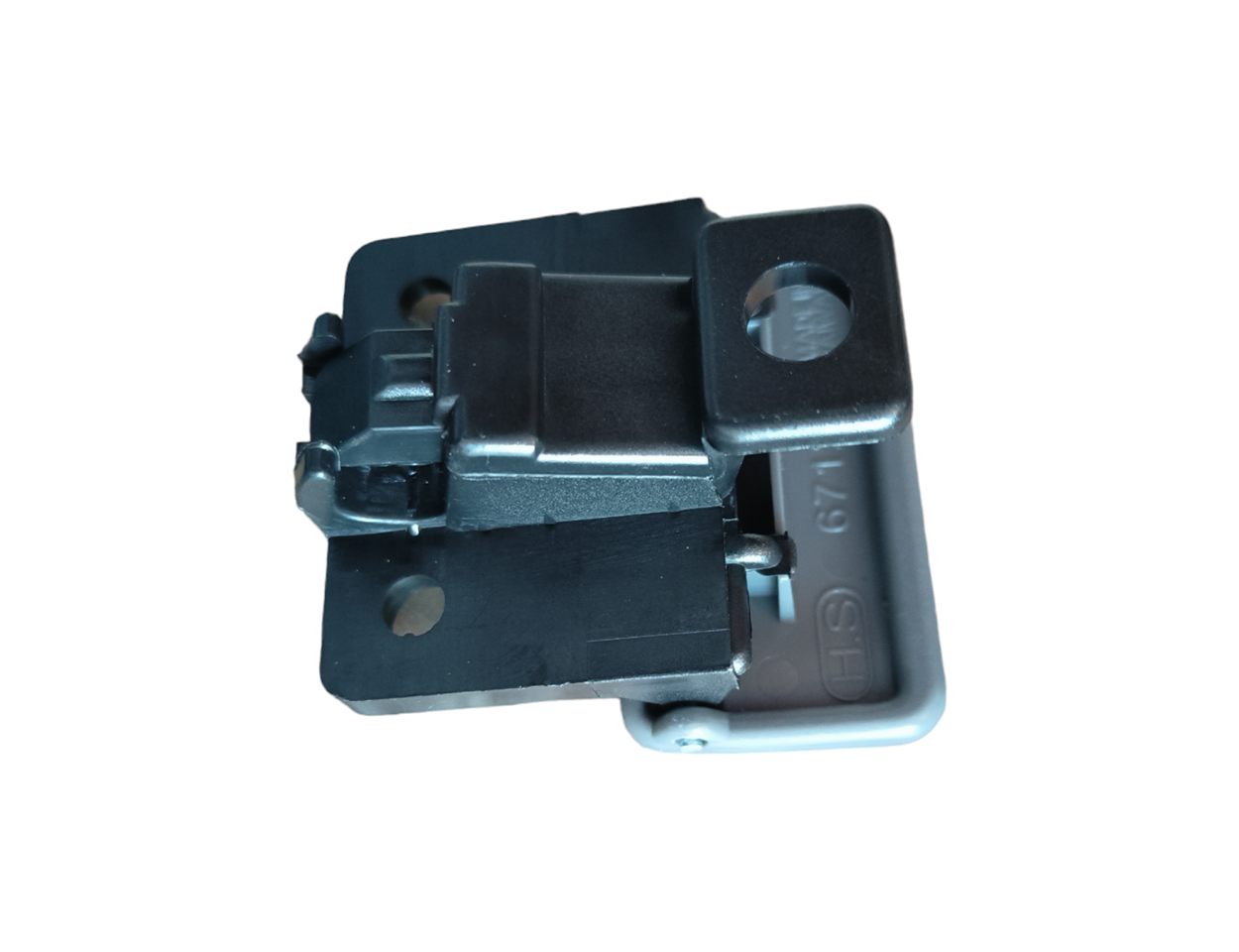 Chapa Para Guantera Nissan D21 Color Gris Claro