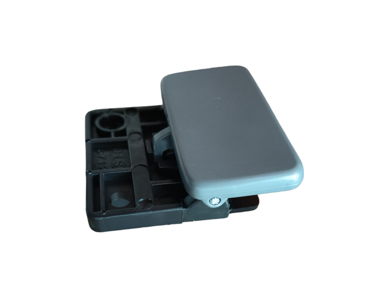 Chapa Para Guantera Nissan D21 Color Gris Claro