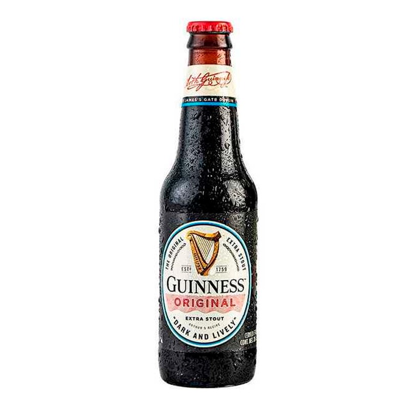 Six Pack Cerveza Guinness Original Extra Stout 325mlc u