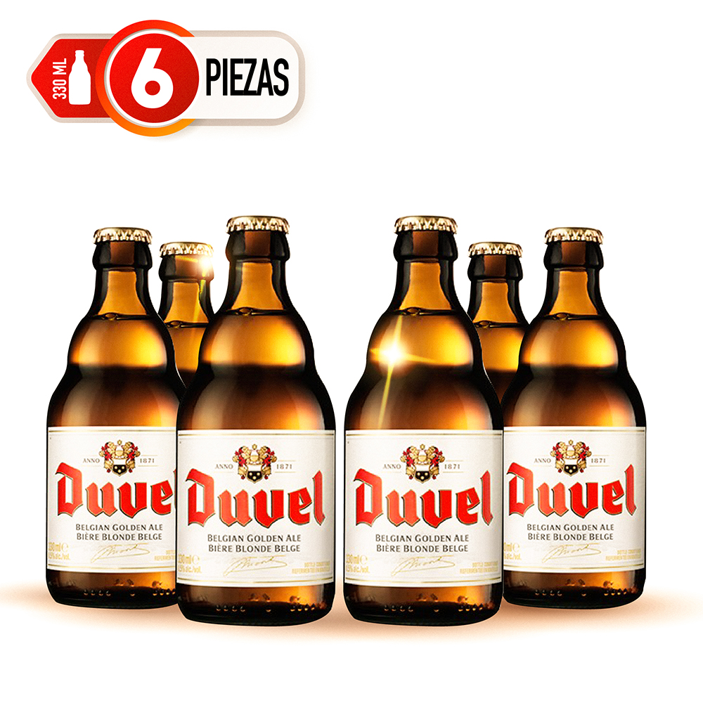 Six Pack Cerveza Duvel 330ml C/u