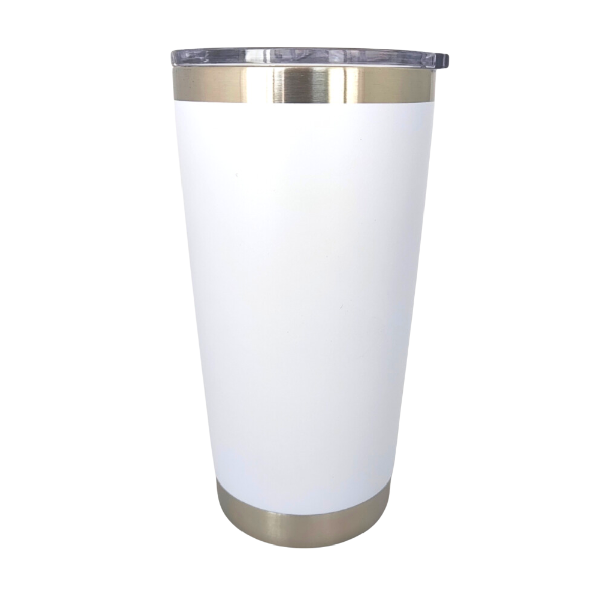 Vaso Térmico -Termo 591 ml Doble Capa Acero Inoxidable Frío Calor Premium -Blanco