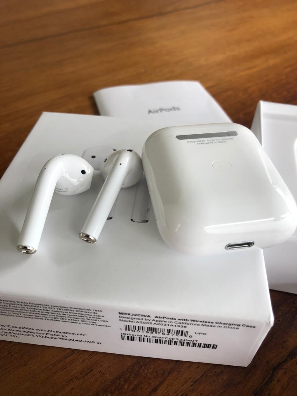 Audifonos Inalambricos Compatible Para Apple AirPods 2da Generacion Calidad Original