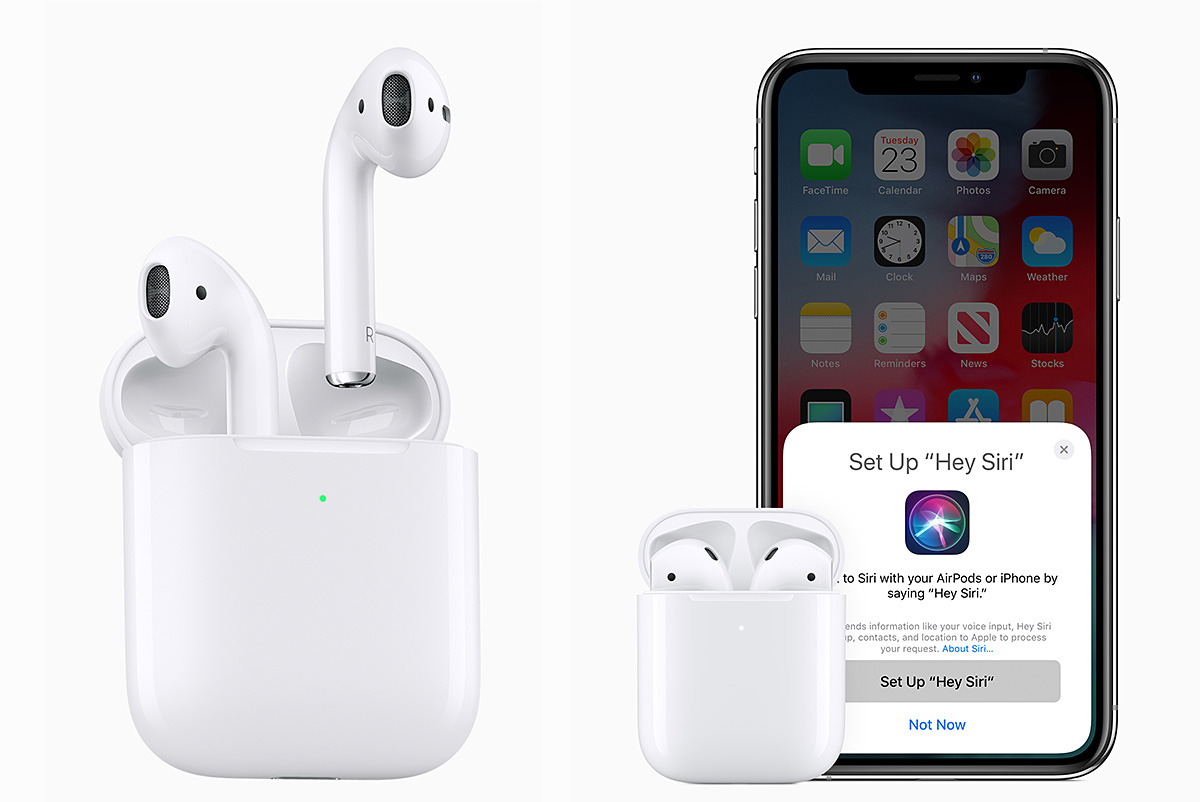 Audifonos Inalambricos Compatible Para Apple AirPods 2da Generacion Calidad Original