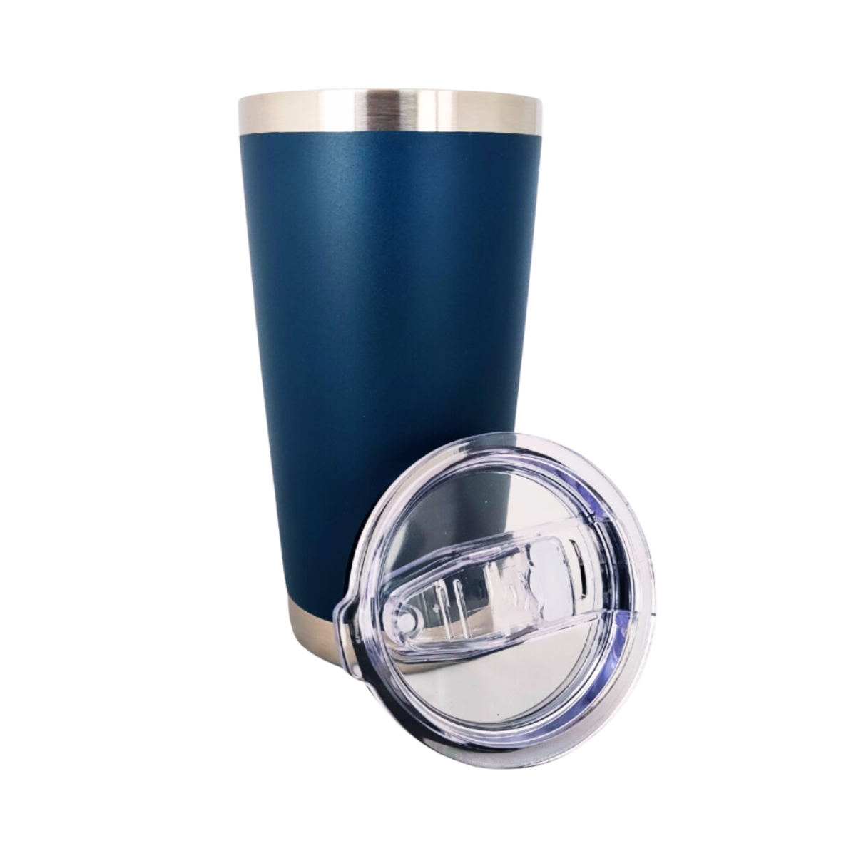 Vaso Térmico -Termo 591 ml Doble Capa Acero Inoxidable Frío Calor Premium -Azul Marino
