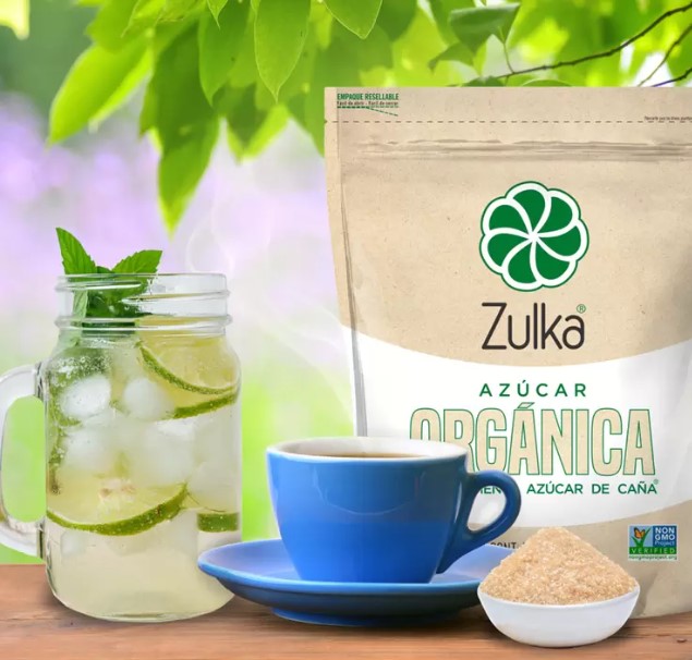 Azúcar Morena Orgánica Zulka Bolsa De 3.6 Kg