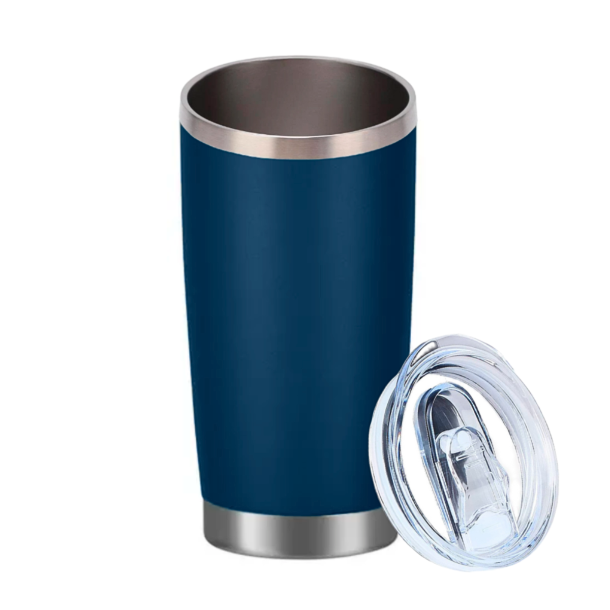 Vaso Térmico -Termo 591 ml Doble Capa Acero Inoxidable Frío Calor Premium -Azul Marino