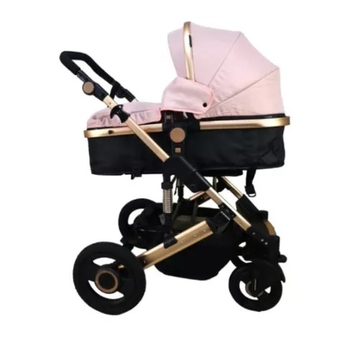 Carriola con Portabebe GALACTUS Orion Guby Rosa.