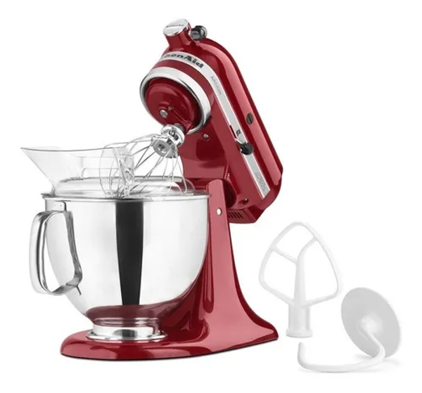 Batidora Artisan Kitchenaid Ksm150pslca Rojo Manzana.